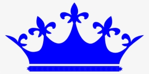 Crowns Clipart Crown Symbol - Blue King Crown Png #1110405