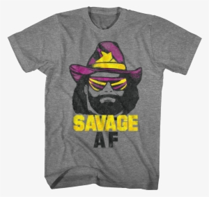 Savage Af Macho Man T-shirt - T Shirt The Clash #1110600