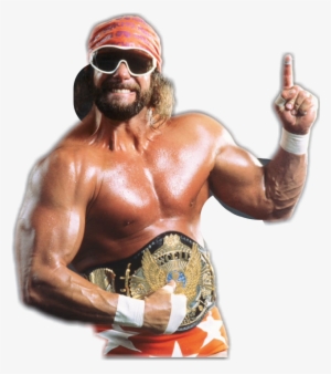 The Official Macho Man Randy Savage Sticker - Randy Savage #1110677