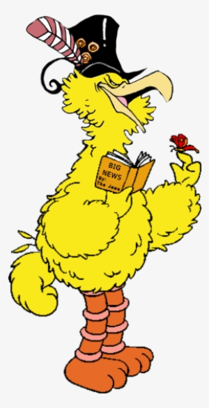 View Samegoogleiqdbsaucenao Big News Bird , - Big Bird Sesame Street Clipart #1110784