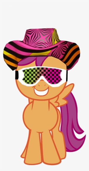 Kuren247, Macho Man Randy Savage, Safe, Scootaloo, - Randy Savage Glasses #1110855