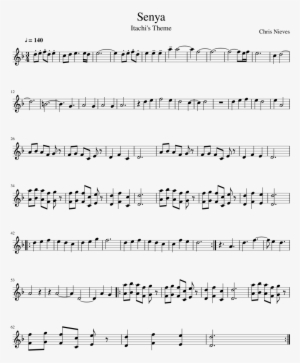 Senya - Itachi's Theme - Penmanship Worksheets #1111166