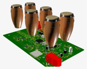 Mini Electronic Congas 1 Yejqrf4ec8 - Six Congas #1112228