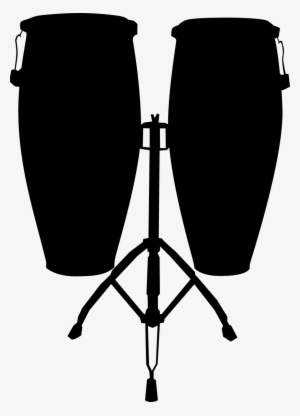 Imágenes De Instrumentos » Congas - Stagg Cwm-r-d Wood Conga Red With Double Stand #1112493