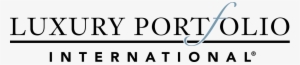 We're Global - Luxury Portfolio International Logo #1112939