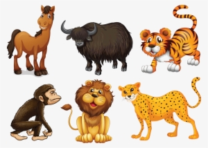 Jungle Theme Day Camp Shac - Four Legged Animals #1112957