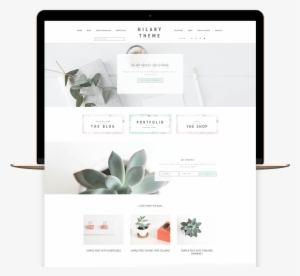 Hilary Portfolio And Ecommerce Genesis Child Theme - E-commerce #1113195