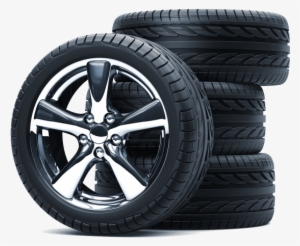 A Tyre Stack With Quality Alloy Wheels - Car Tyre #1113281