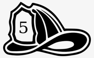 Fire Hat Silhouette - Fire Helmet Clip Art #1114139