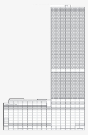 Water Tower Place Outline - Cf Murphy Associates Water Tower #1114190
