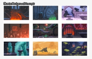 Backgrounds Concepts - Shantae Half Genie Hero Background Concept Art #1114486