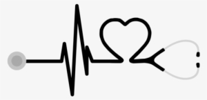 Heart Nursing Medicine Registered - Nurse Stethoscope Heart #1114643