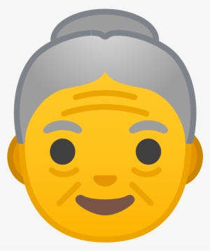 Old Woman Icon - Old Woman Emoji People Icon #1115360