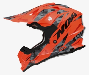 N632 Bazooka Orange Fluo Profil - Nox Bazooka Helmet #1115407