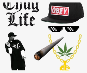 Thug Life Clipart Png - Thug Life Meme Png #1115535
