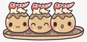 Kawaii Food Doodle - Takoyaki Doodle #1115558