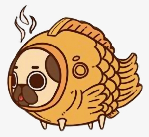 Cute Kawaii Pug Chibi Food Fishfreetoedit Svg Transparent - Puglie Taiyaki #1115628 Cute Kawaii Pug Chibi Food Fishfreetoedit Svg Transparent - Puglie Taiyaki #1115628