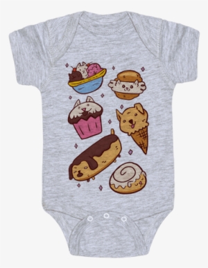 Kawaii Food Dogs Baby Onesy - Heavy Metal Baby Clothes #1115812