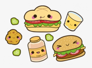Source - - Fast Food Kawaii Png #1115952