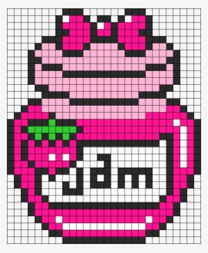 Kawaii Jam Perler Bead Pattern / Bead Sprite - Perler Beads Sooo Cute #1116052