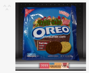 Oreo Food Manufacturers Review - Fruit Cake Oreo Cookies #1116117