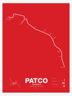 Patco Speedline Subway Poster - Philadelphia #1116448