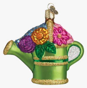 Picture Of Watering Can - Old World Christmas Garden Watering Can Christmas Ornament #1116583