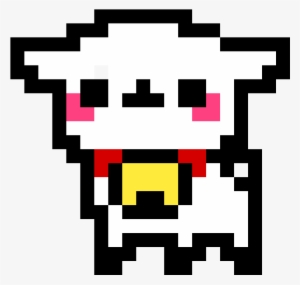 Cachorro Muito Fofo - Kawaii Llama Pixel Art #1117447