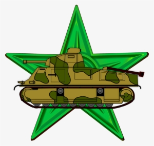 Barnstar Army - Tanques De Guerra Caricatura Png #1117700