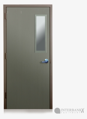 Metal Door Png - Metal Door With Window #1118099