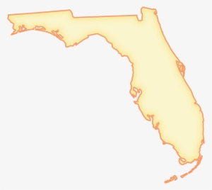 For Help With Png Maps, Or Deciding Which Format Of - Florida White Outline #1118453