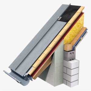 Angled Standing Seam Roof - Rheinzink Details #1118611
