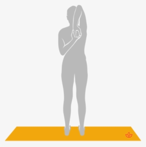 Standing Cow Face Pose - Definition #1119031