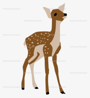 Deer Fabric - Baby Deer Decal 15x15 Custom Fabric By #1119075 Deer Fabric - Baby Deer Decal 15x15 Custom Fabric By #1119075