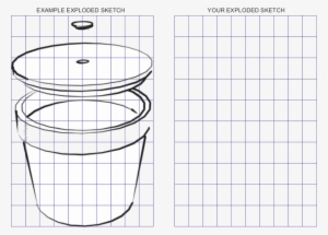 Grid Drawing Paper - Isometric Grid - Free Transparent PNG Download