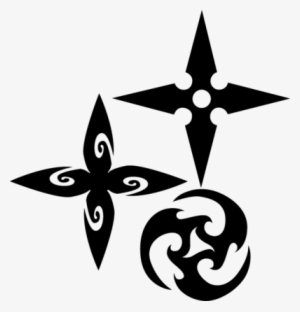 Ninja Throwing Stars Decal By Purple - Ninja Throwing Stars Drawing #1119588