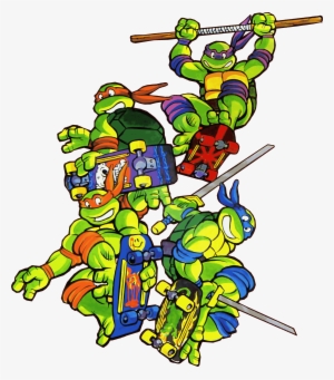 Ninja Turtles In Time Snes Transparent Png Svg Royalty - Teenage Mutant Hero Turtles Ii #1119662