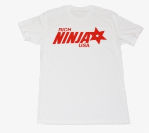 Rich Ninja Star Tee White #1120053