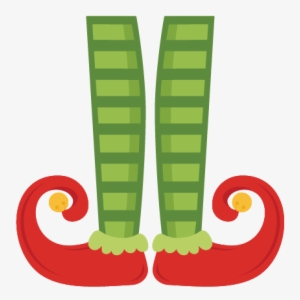 Elf Shoes Svg Scrapbook Cut File Cute Clipart Files - Elf Shoes Clipart #1120219