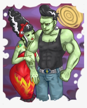 Frankenstein And His Bride - Frankenstein's Monster #1120630