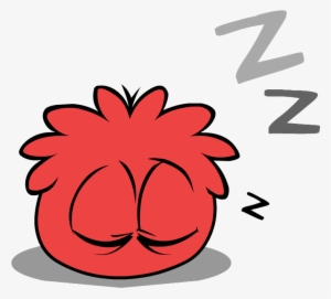 Puffle Sleeping - Club Penguin Unreleased Puffles #1120832