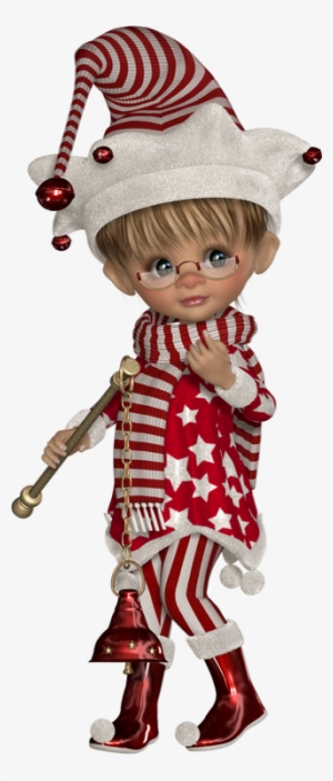 Christmas Elf, Christmas Projects, Christmas Decoupage, - Cartoon #1120968