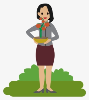 A Person Holding A Tomato Plant - Tomato #1121107