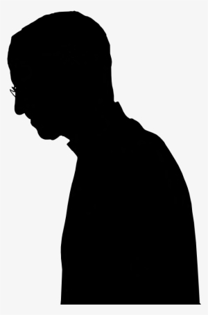 Steve Jobs Clipart - Steve Jobs Silhouette Vector #1121219