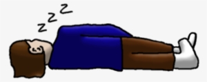 Transparent Person Sleeping - Sleeping Person Clipart Transparent #1121361