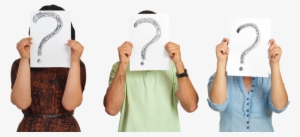 People Hiding Their Faces With Question Marks - Juventude Contemporânea Em Pauta #1121449