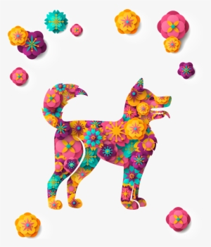 Designed Puppy's Transparent Decorative - Dog #1121735