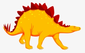 Stegosaurus Dinosaur Dino Animal Extinct S - Dinosaur Clipart #1122069