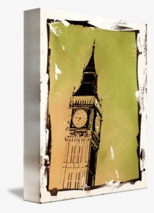 Watercolor Painting Of Big Ben London, England By Ryan - Big Ben Watercolor Painting- London, England By Ryan #1122263