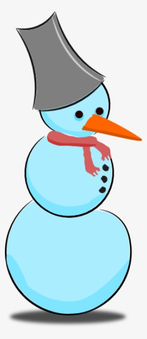 How To Set Use Blue Snowman Svg Vector #1122553